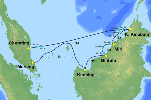 馬來(lái)西亞SKR1M海底電纜僅25%容量被使用